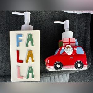 Christmas Lotion/Soap Dispensers
